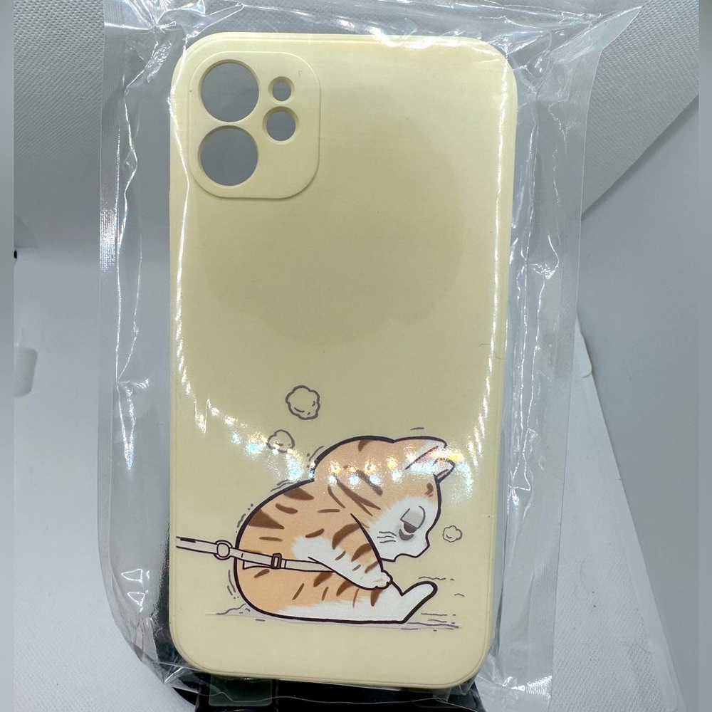 iPhone 11 Cute Tired Tiger Case